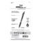 Pentel EnerGel RTX Gel Pen, Retractable, Bold 1 mm, Assorted Ink and Barrel Colors, PK5, 5PK BL80BP5M - alternate 2